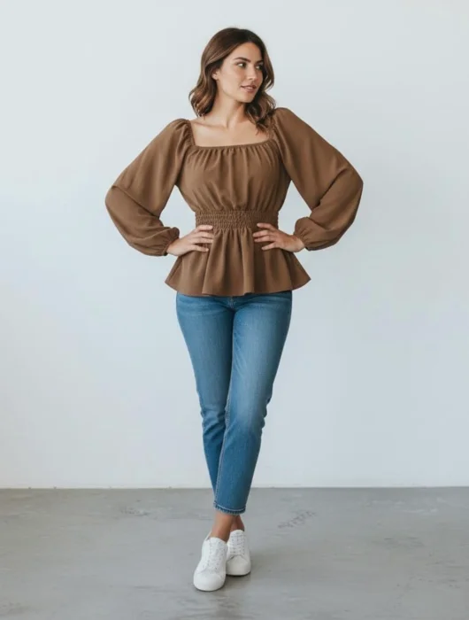 Blusa Frunce Princesa