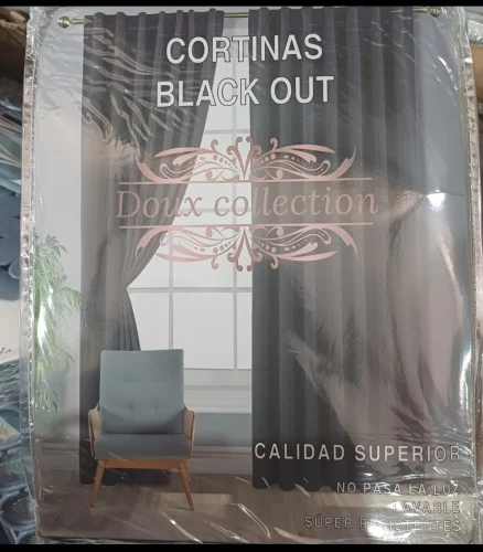 Cortinas Blackout de 1,50x2,20