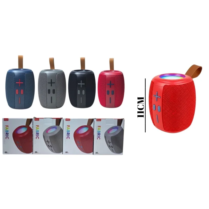 Parlante Bluetooth C/luces Radio Fm Sd/usb (kts-1677)