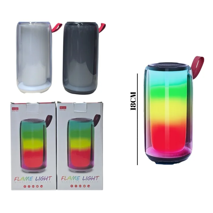 Parlante Bluetooth C/luces Rgb Radio Fm Sd/usd (kts-1821)