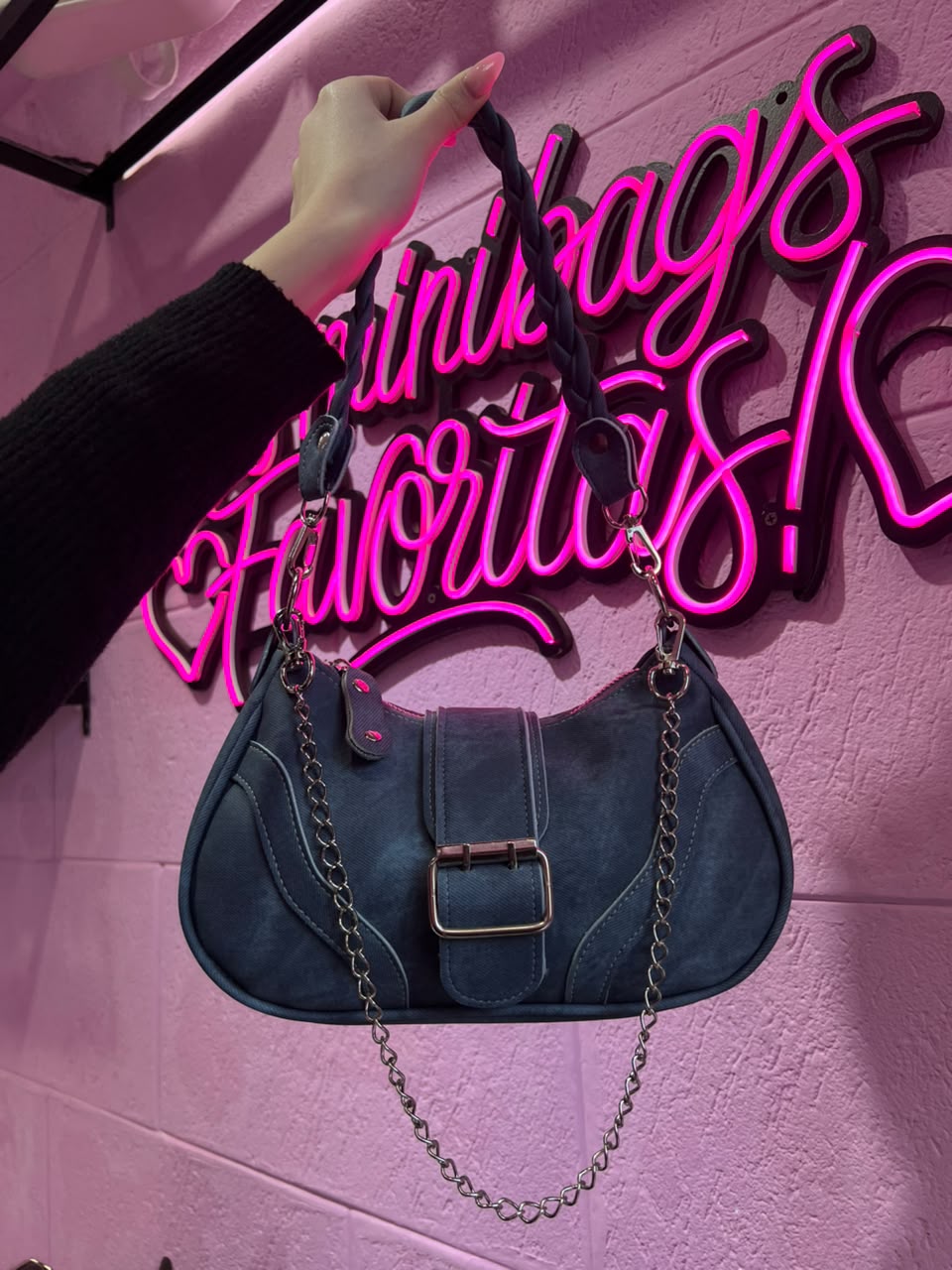 Cartera Mini Bag Baguette - 64712b47-7fe4-49e2-8a98-b8b115c90087.jpeg