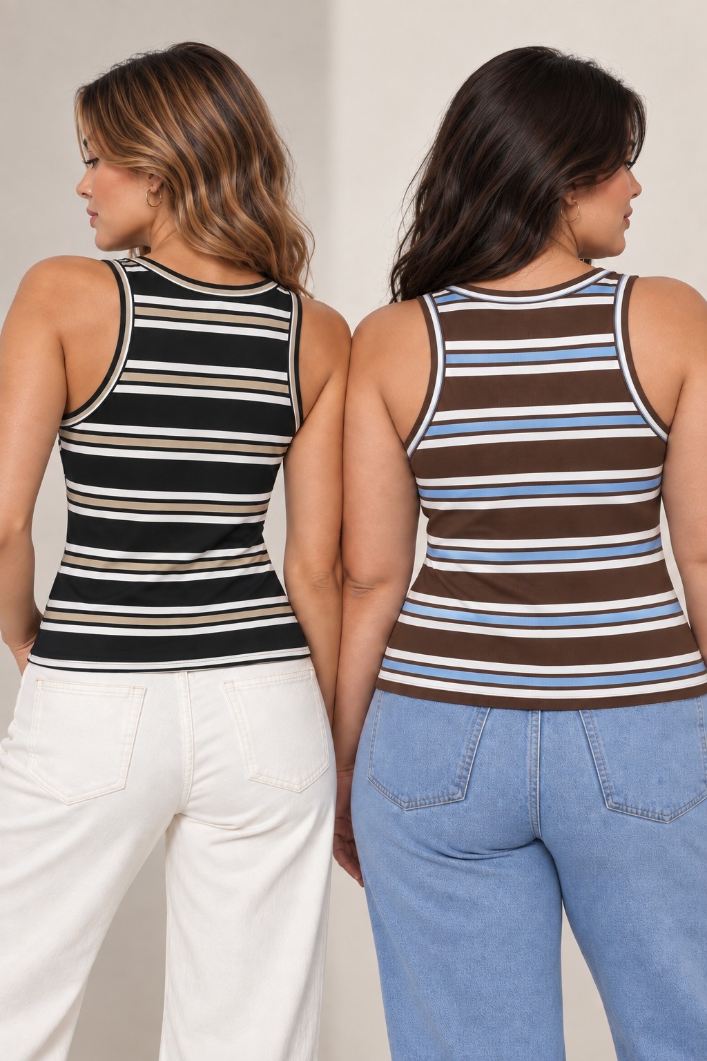 Talles 40 al 46/48 - Línea Curvy - Musculosa Copérnico - Imagen 2