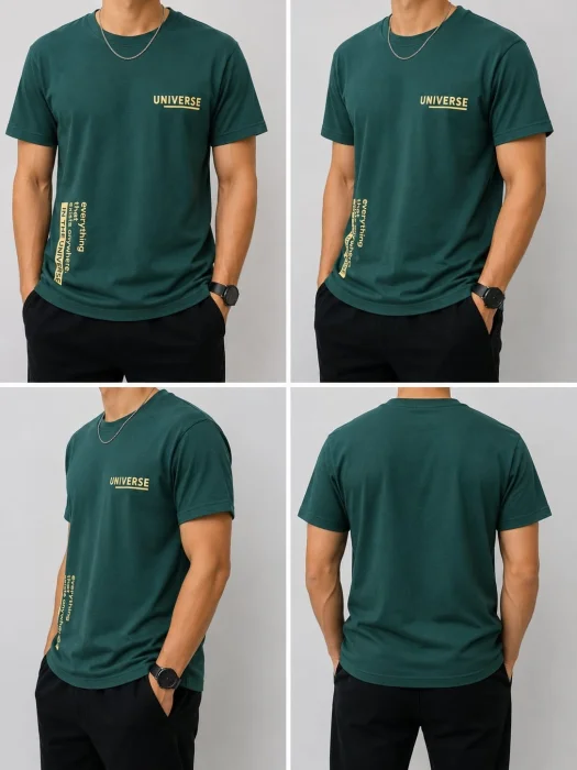 Remeras de Algodón Peinado