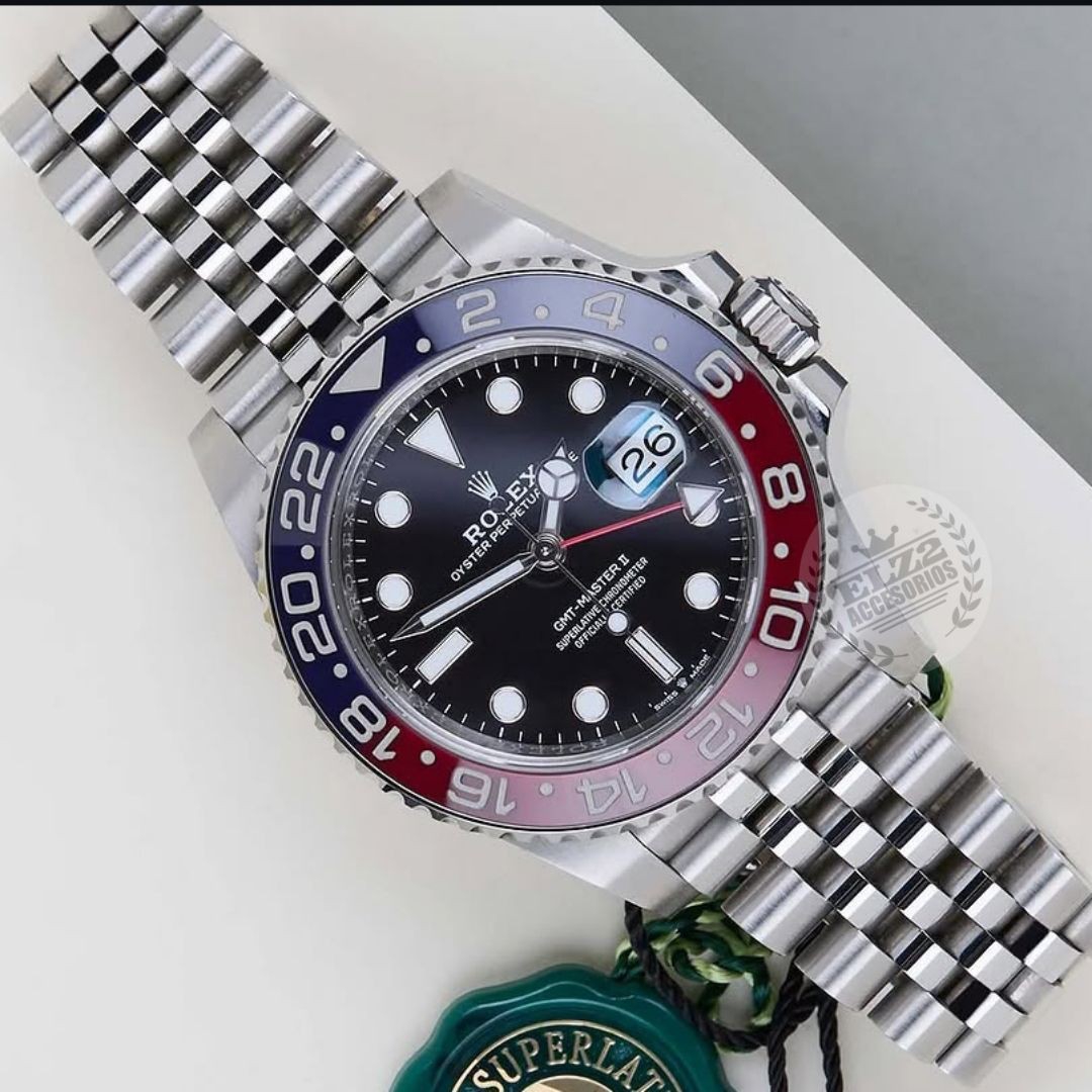 Reloj R-o-l-e-x Plateado - Imagen 2