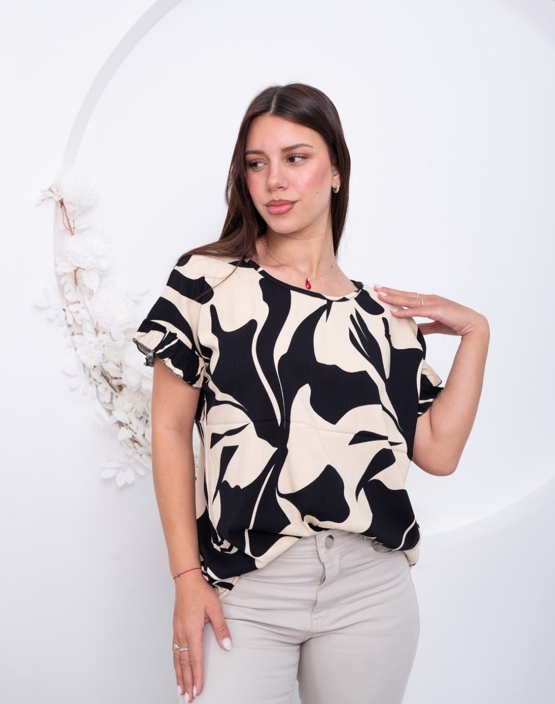 Remera Lino con Spandex - Imagen 2