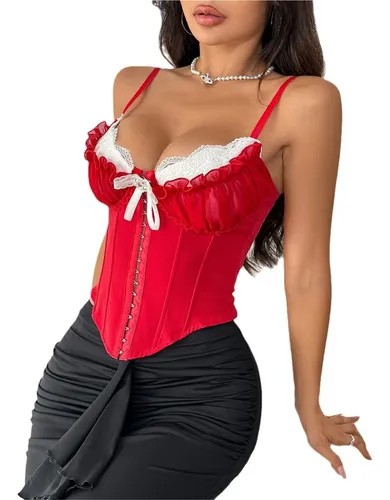 Bustier Estilo Rococo Importado - Imagen 3