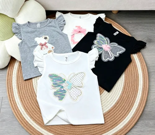 Remera Aplique Niña