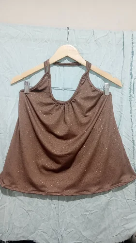 Top con Brillos