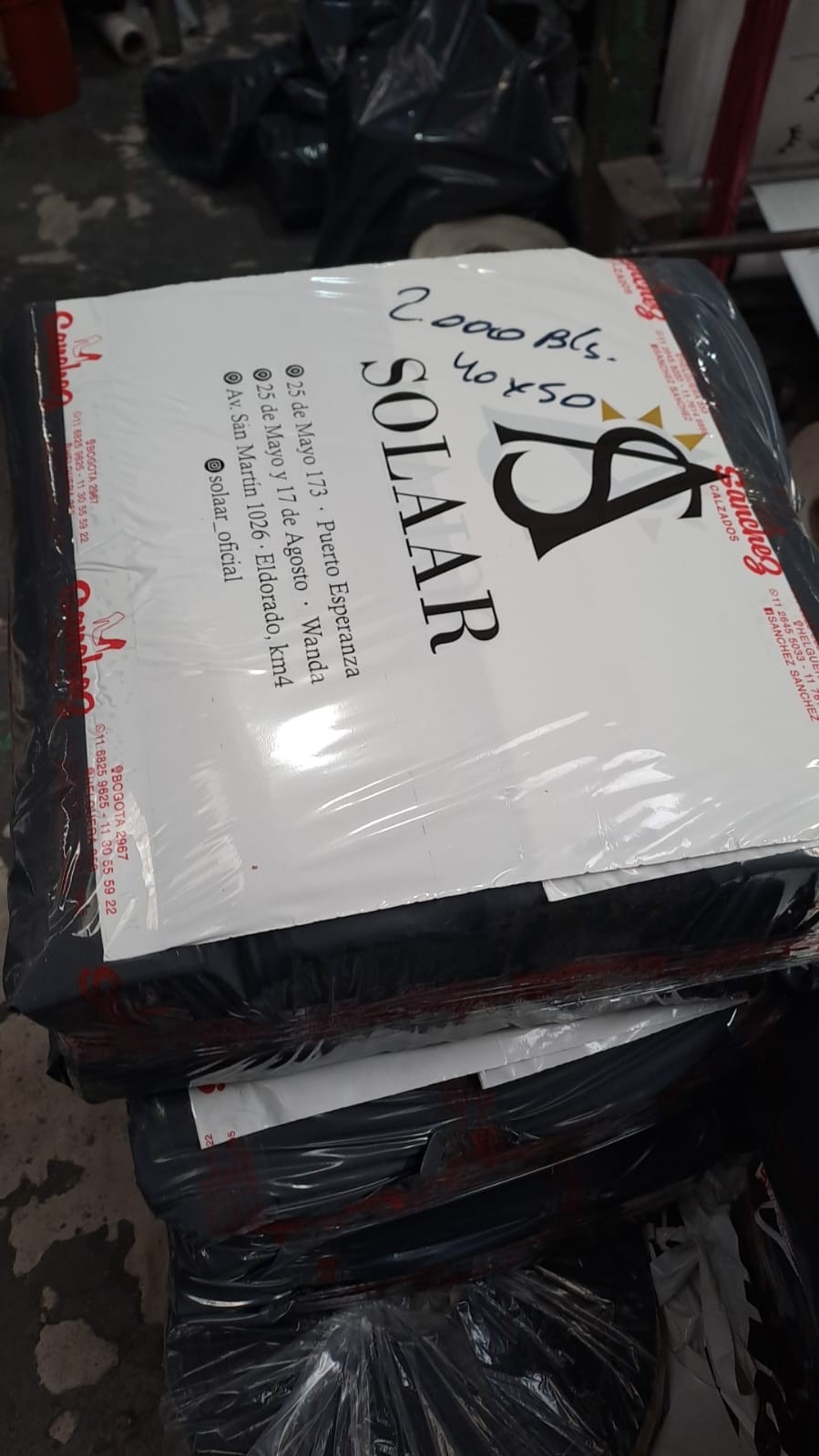 Bolsas Impresas en Cartera y Riñón Friselina y Papel - Imagen 4