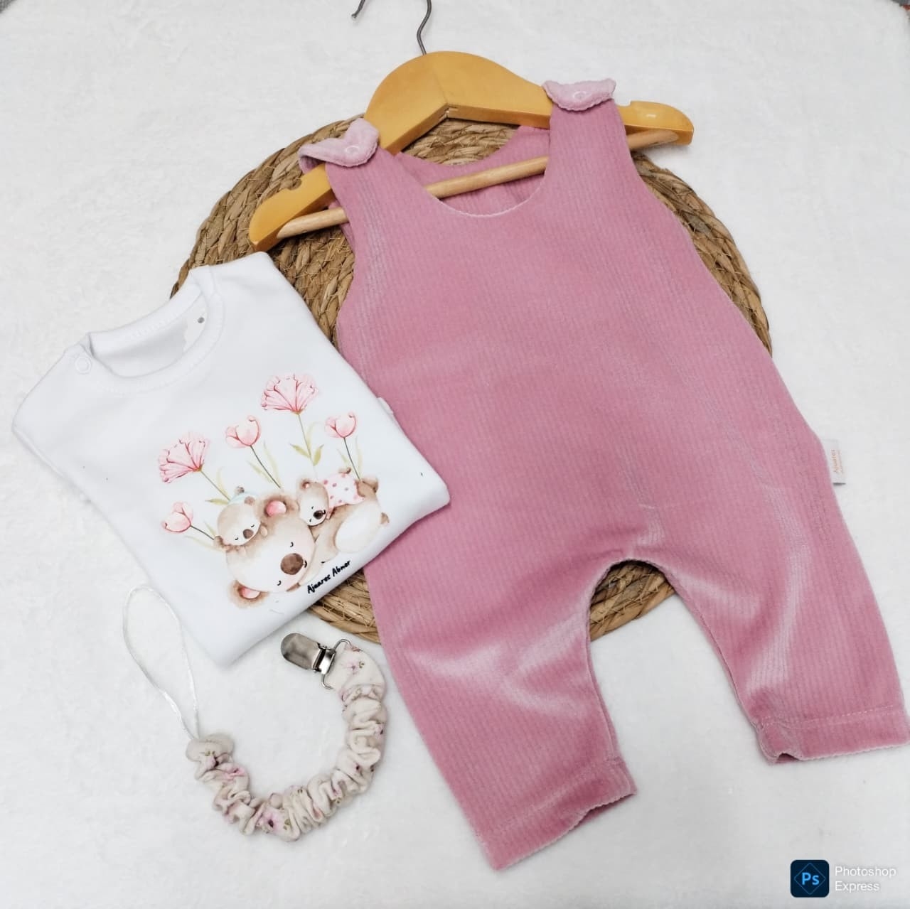 Conjunto Jardinero Plush  2p - Imagen 2