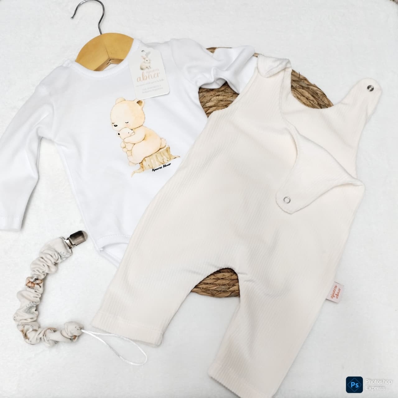 Conjunto Jardinero Plush  2p - Imagen 3