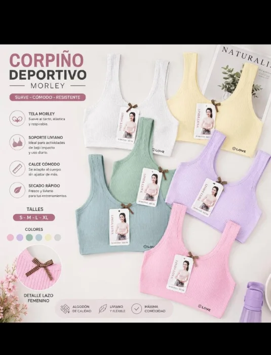 Corpiños Deportivo Morley