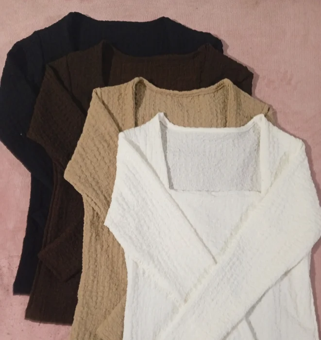 Remeras Cuello Cuadrado