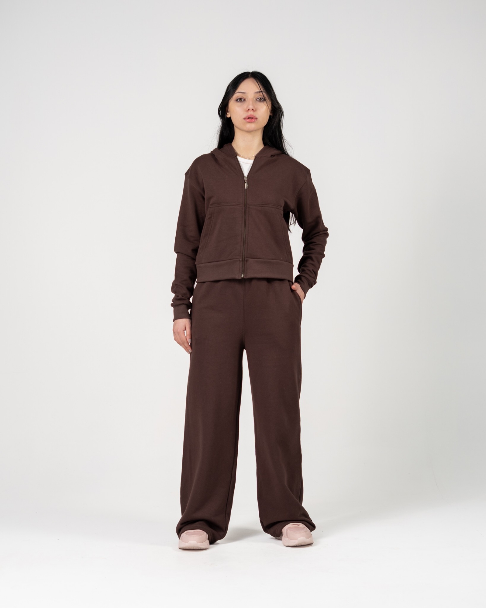 Conjunto Rustico Campera Boxy y Baggy de Mujer - Imagen 3