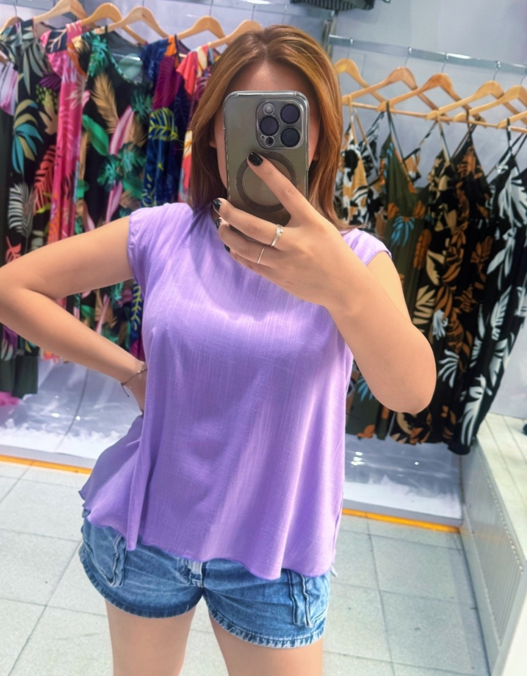 Blusa Lino Liso - Imagen 2