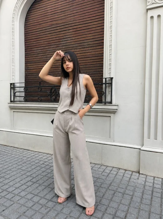Conjunto Sastrero Rayado