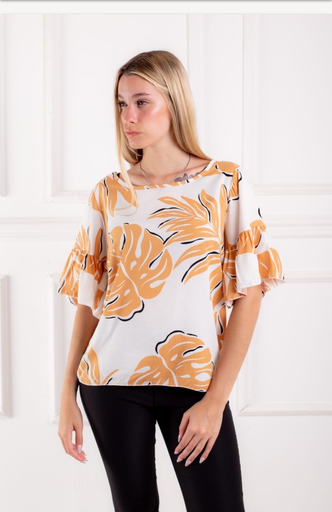Remera Lino Estampado T.2 al 8 - Imagen 3