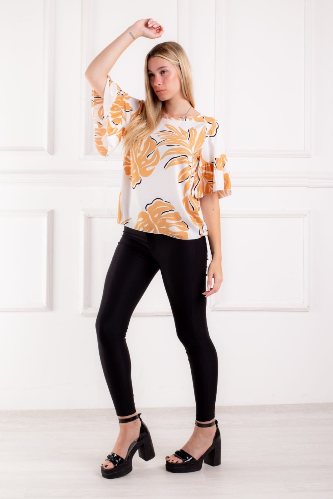 Remera Lino Estampado T.2 al 8 - Imagen 6