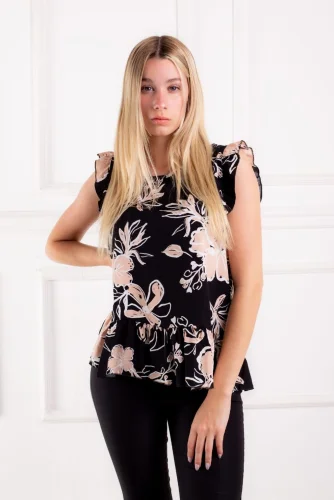 Blusa Lino Estampado T.2 al 8