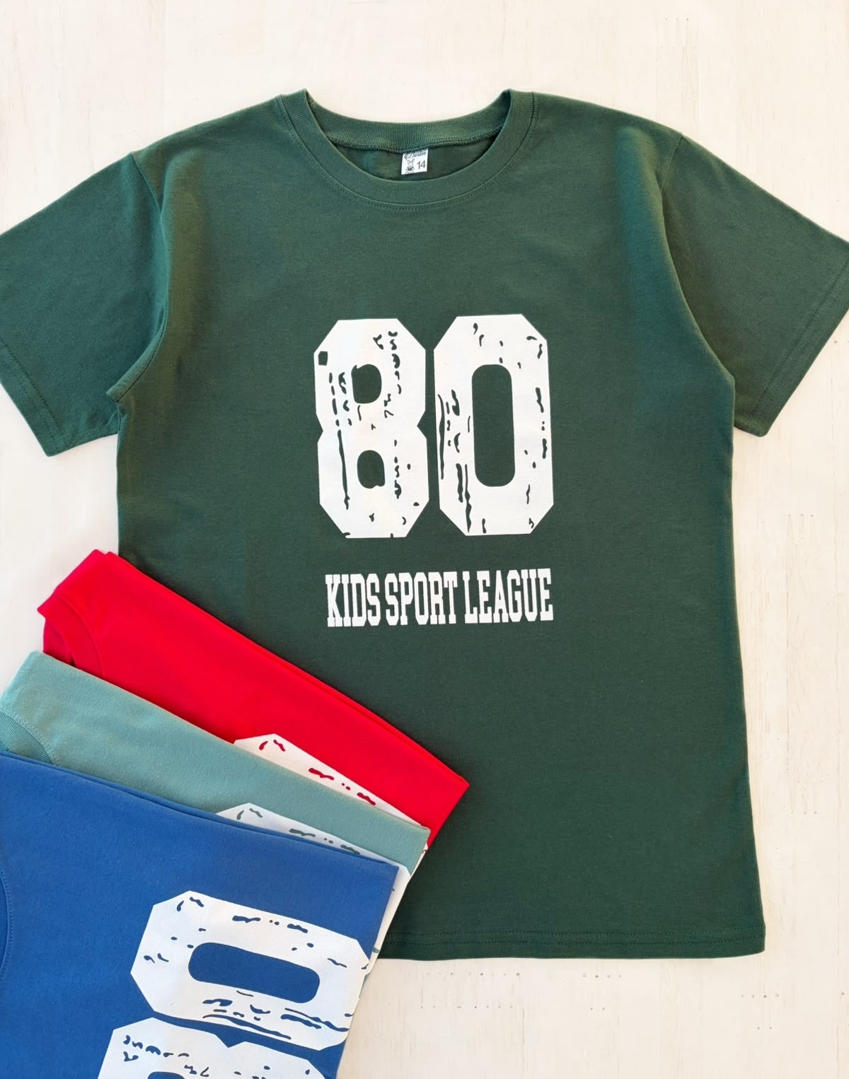 Remera Niño de Algodon Peinado Pima - Imagen 3
