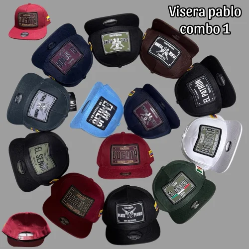 Gorros Plana Patrón el Chapo