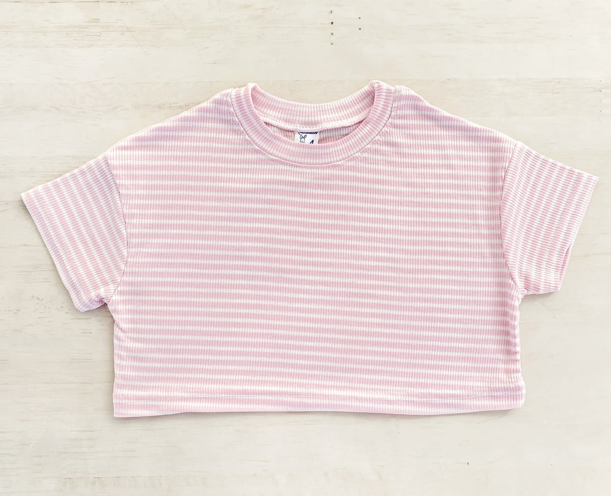 Remera de Nena Wafle Rayada - Imagen 3