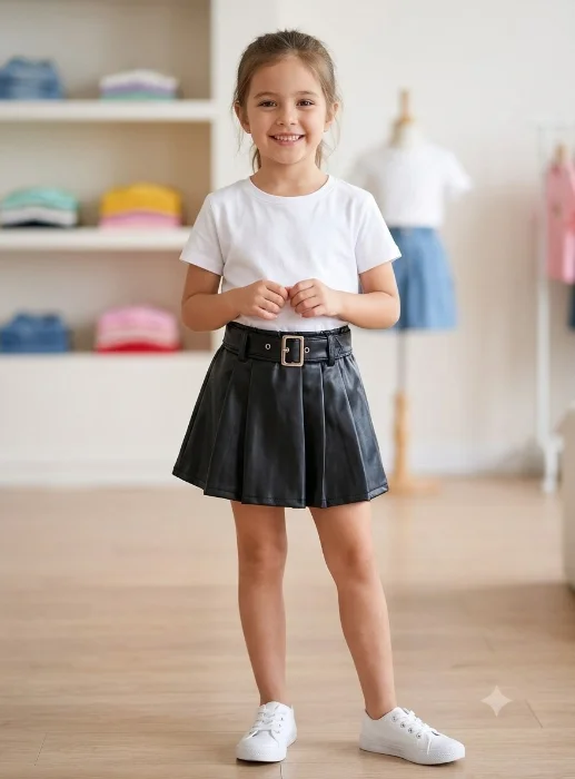 Short Pollera Engomado de Nena