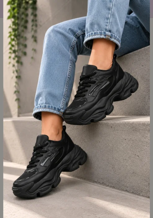 Zapas Altas Negro Super Livianas (art.850)