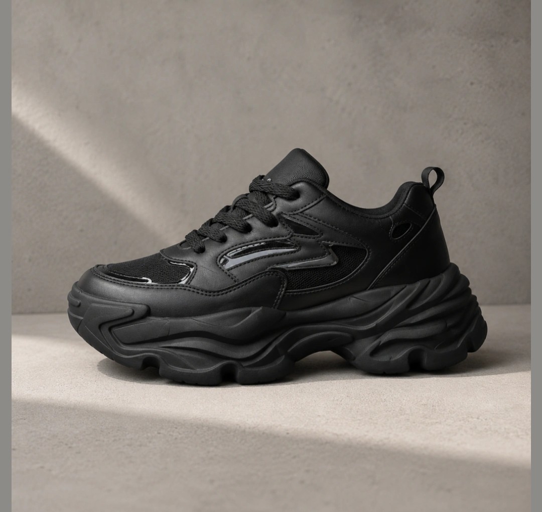 Zapas Altas Negro Super Livianas (art.850) - Imagen 2