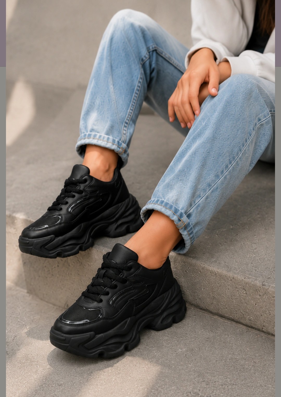 Zapas Altas Negro Super Livianas (art.850) - Imagen 3