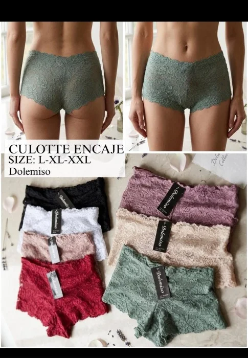 Culotte Encaje Dolemiso