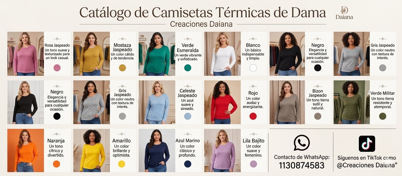 Remeras Térmicas de Dama - Imagen 3