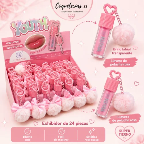 Brillo Labial Pompom