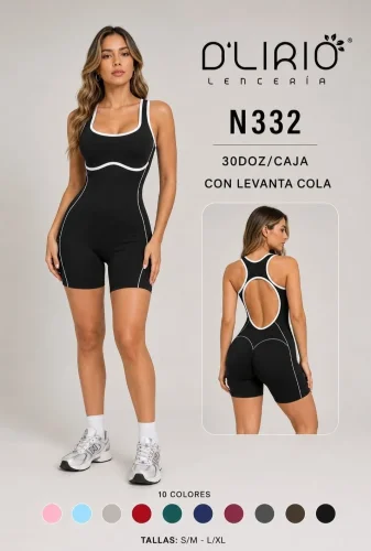Catsuit con Frunce