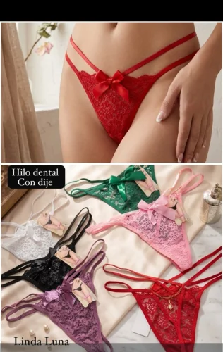 Hilo Dental Encaje con Dije