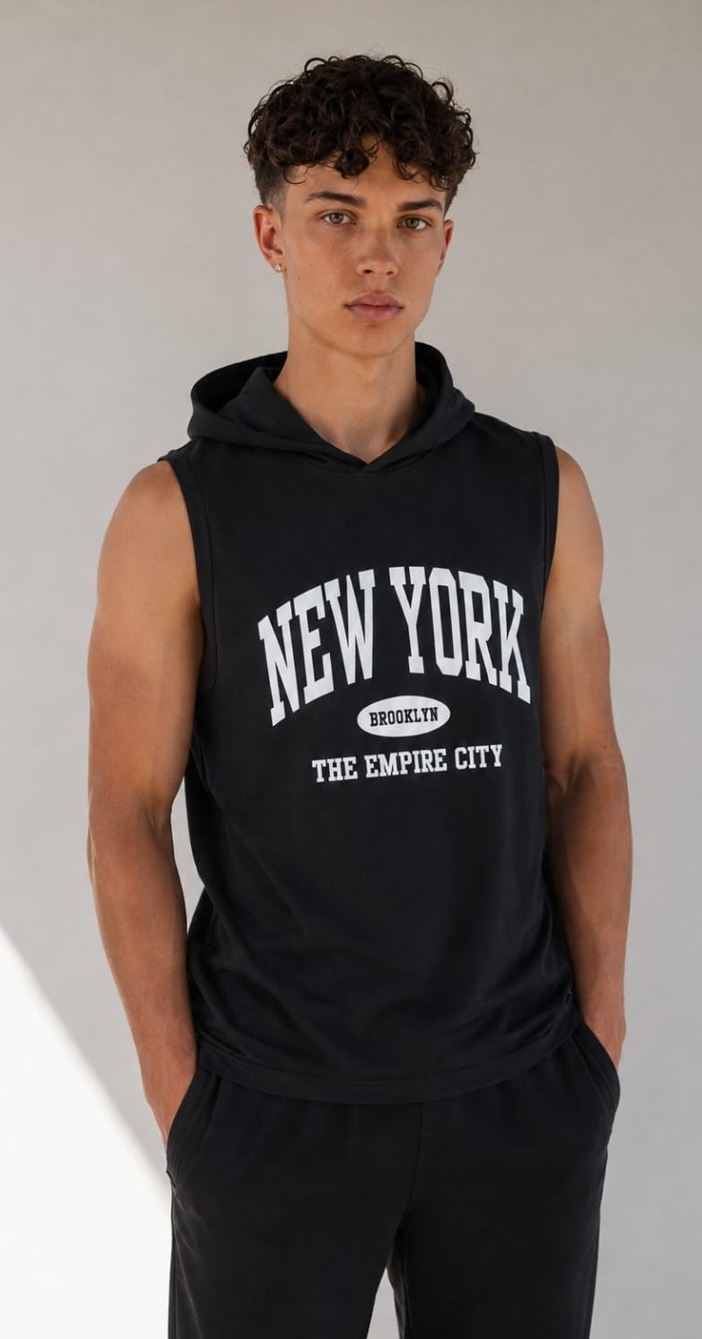 Musculosa New York C/capucha - Imagen 4