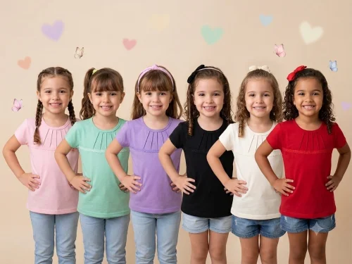 Remeras Modal con Encaje