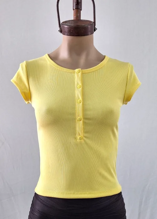 Remera 5 Botones Morley Cotton
