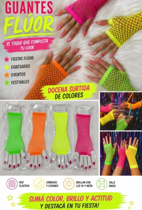Guantes Fluor