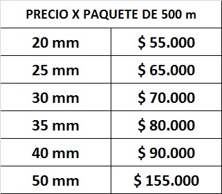 Elastico de Poliester   ( Blanco ) - 4 Cm X 50 M - lista%20elas.png