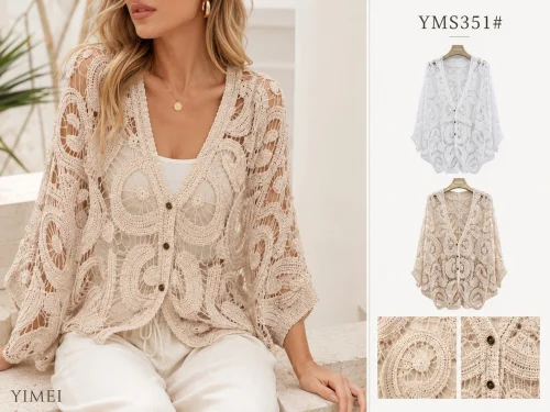Cordigan de Crochet.351
