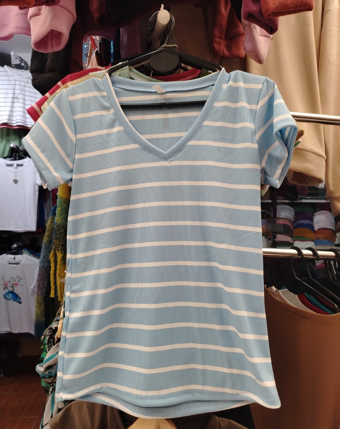 Remera Rayada C/v - Imagen 2