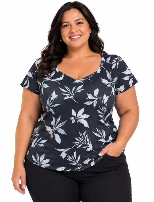 Remera de Modal Soft Estampada