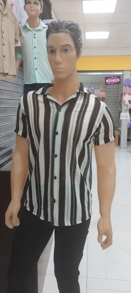 Camisa Crochet de Hombre - Imagen 1