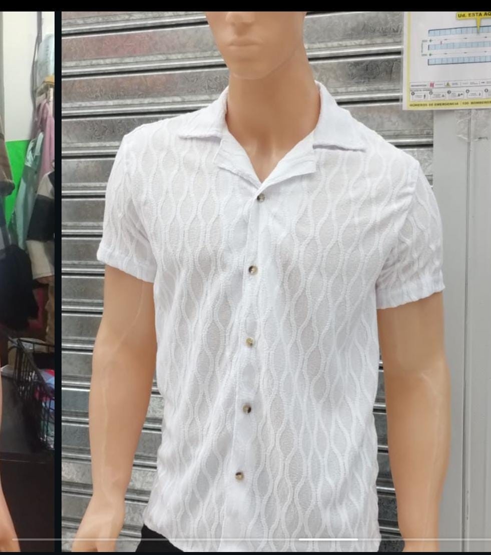 Camisa Crochet de Hombre - Imagen 2