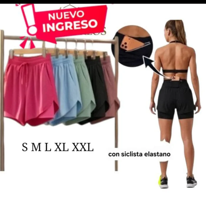 Shorts con Calza