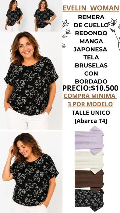 Remera con Mangas Japonesas