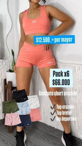 Conjunto Short Cruzado