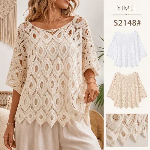 Blusa Tejido a Crochet. 2148
