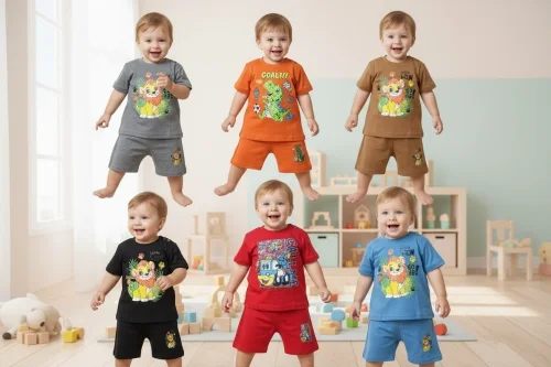 Conjunto de Bebe Algodón